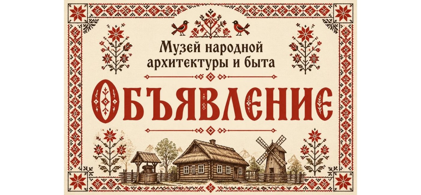 У сувязі з перадсвяточным днём - 8 мая 2026 года, экспазіцыя музея закрываецца на гадзіну раней - у 18:00