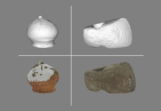 3D-мадэлі прадметаў з калекцыі “Археалогія”